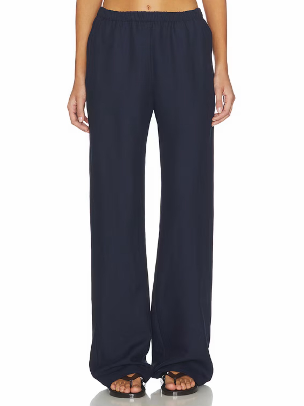 Enza Costa Twill Everywhere Pant In Evening Blue